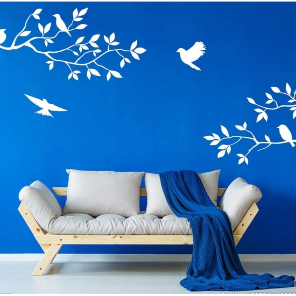 Mix Decor White Branch Wall Decal - Birds Trees Wall Sticker  NWT